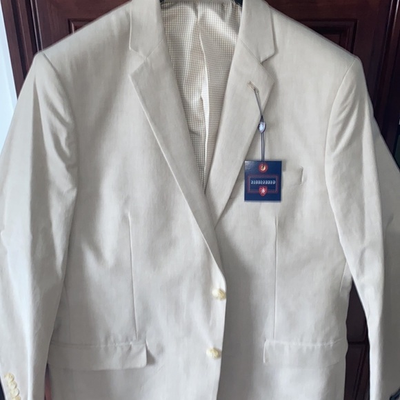 NEW Men’s Saddlebred tan sport coat - Picture 5 of 6